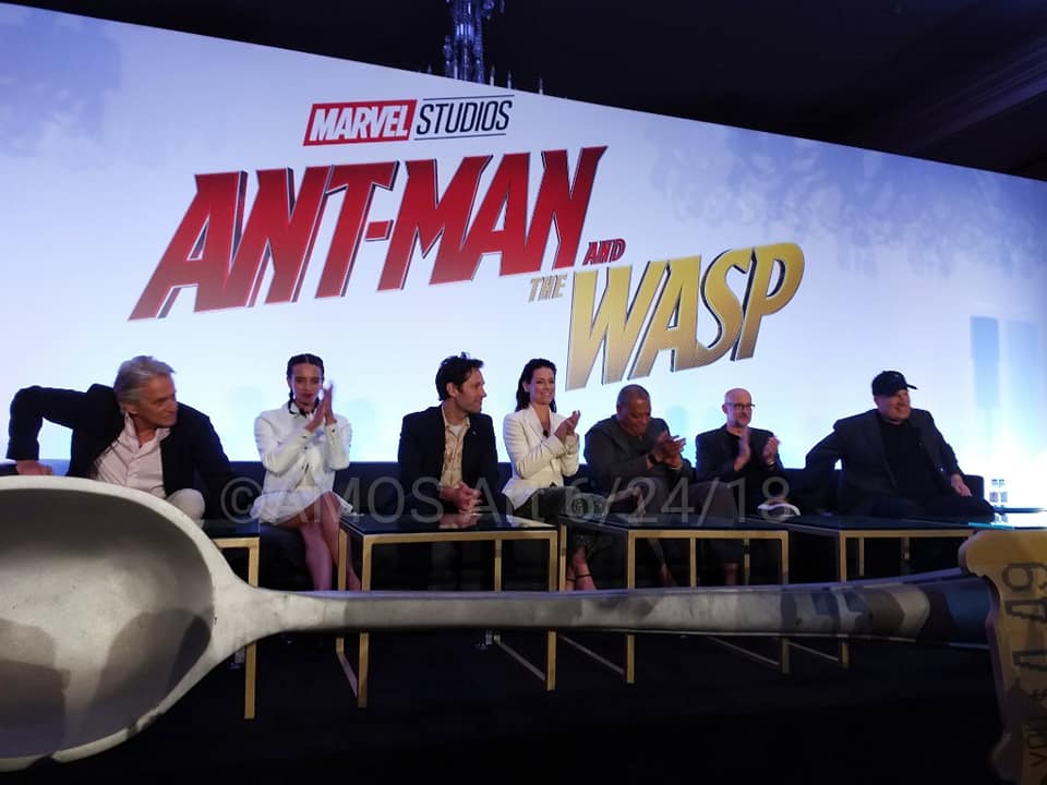 Paul Rudd Is the World's Greatest . ?, Ant-Man and the Wasp stars  Evangeline Lilly, Michael Douglas, Hannah John-Kamen, and director Peyton  Reed confer their own World's Greatest titles on